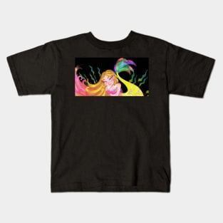 Mermaid colors Kids T-Shirt